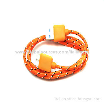 Braid Cable for Samsung Galaxy Note3 S5 I9600, OEM/ODM Orders Welcomed